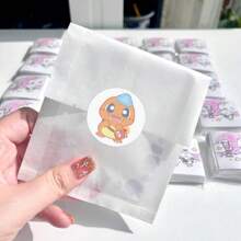 pokemon 500PCS/Roll Pokemon Cute Anime Cartoon Stickers Children Label Stickers Kawaii Toy Fun Game Tag DIY Gift Sealing Label Decoration Supplies,School Supplies,Back To School