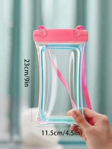 PVC Waterproof Phone Case, Casual Waterproof Phone Bag, Touch Screen Enabled, Suitable For Swimming, Rafting, Vacation, Beach, Sports Bag, Sealed Protective Case, Clear Plastic Dry Bag With Neck Strap For Cruise And Travel, Smartphone Sports Bag Sports Bag Holiday Travel Vacation Summer Swimming Bag Holiday, Friends, Parents, Couple, Funny Gift Purse Wallet For Outdoor Sport Holiday Pool Beach Bag Waterproof Bag - Multicolor - View 8