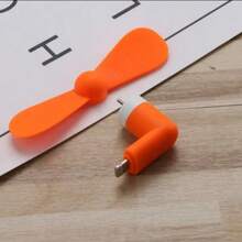 1PC Creative USB Mini Mobile Phone Fan, TYPE-C Android Apple Portable Small Fan, Three In One Mobile Phone Fan, Silent Fan, Small Gift, Cool In Summer, Suitable For Outdoor Use, Compatible With Android, Apple, And Power Bank Interfaces, Easy To Carry, Compact And Detachable Design Summer Cooling,Beach,Travel - Multicolor - View 23