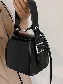 Customizable Monogrammed Box Bag, Fashion Gorgeous Design Small Square Bag, Personalized Holiday Gift - Multicolor - View 9