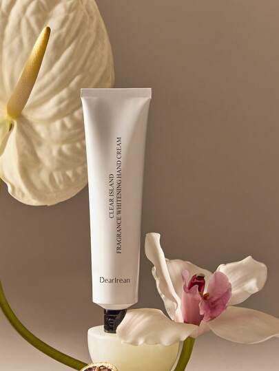  Crema de manos iluminadora DearIrean - Fragancia cítrica floral para el verano - Fórmula blanqueadora y humectante de 35ml, cuidado de manos ligero y no grasoso para mujeres