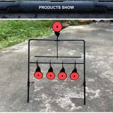 Shooting Target Metal Reset Rotary Shooting Target Metal Wind Chime Target Swing Target