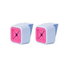 1/2/4pcs No Drill Hanging Towel Holders, Convenient Rag Storage Clips, Soft Material, Fits Cabinets, Wardrobes, Bathrooms, For Hanging Towels, Washcloths, Rags And Gloves, Practical Kitchen & Bathroom Accessory
