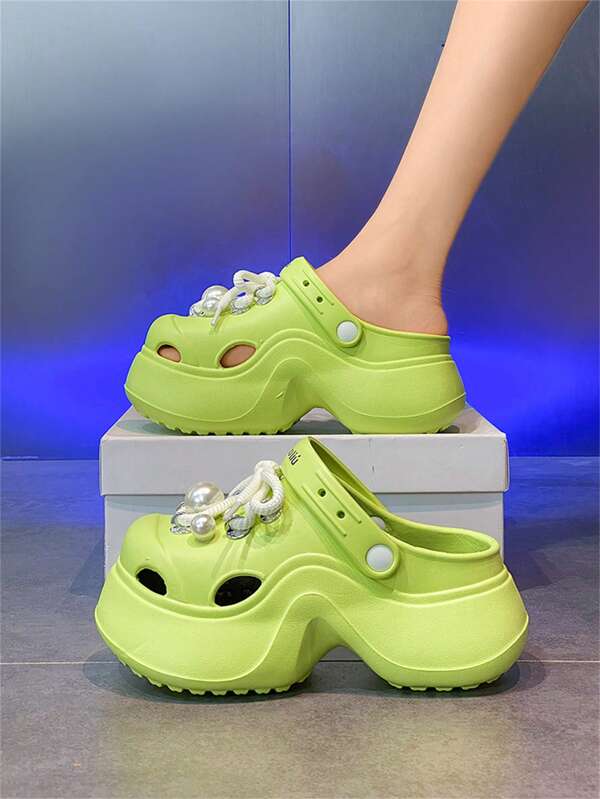 Zapatillas de mujer, sandalias casuales para interior/exterior con suela gruesa antiolores y antideslizantes