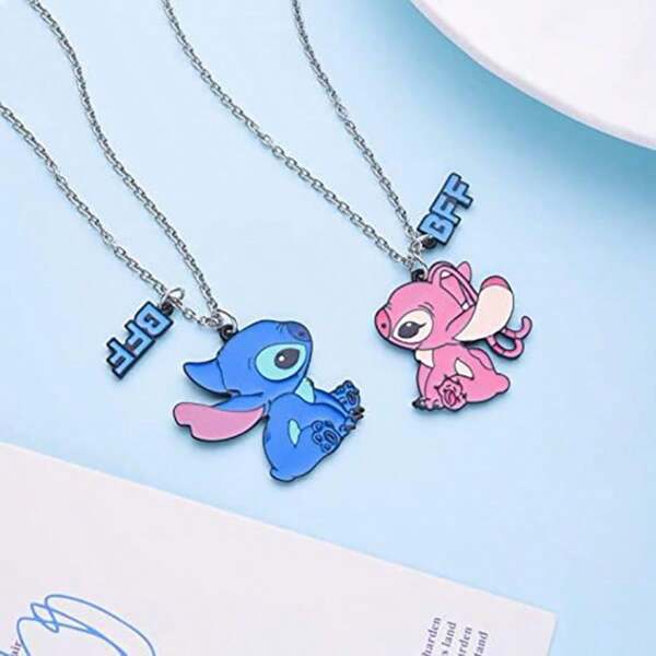 Disney Disney Stitch Necklace - Personalized Pendant, Fashion Holiday Gifts, Birthday Gifts, Collectible Gift, Holiday Gifts, Easter Toys, Stitch Stuff
