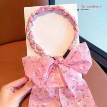 Sanrio 1pc Sanrio Kawaii Headband Hair Hoop Set, Fashion Hair Accessories Headwrap For Women, Braid Scarf Hair Band