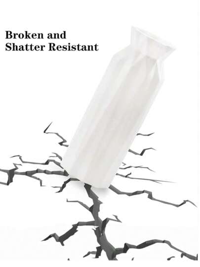 1pc/Set High Quality Thin Plastic Pineapple Vase, Home, Balcony Placement, Moderne Luxe Artificial Durable Vase Fresh Flowers, Dried Flowers Holder, Unbreakable Home Room Flower Glass view 11