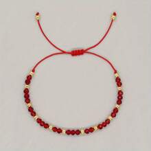Bohemian Red Natural Crystal Bracelet, Brings Wealth And Prosperity - The Ideal Gift For Friends, Family, And Partners, Suitable For All Occasions, Inspirational Design