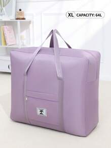 1 Stück 64L Großer Reiserucksack, leicht faltbarer Gepäckaufbewahrungsbeutel, wasserdichte Sporttasche Wochenendtasche Übernachtungstasche Gepäcktasche Handtasche Krankenhaustasche mit großer Kapazität und Reißverschluss, perfekt für Reisen und Studentenwohnheime, Schlafzimmer-Accessoires Schulmaterial Rückkehr zur Schule Studentenwohnheim-Grundausstattung, geeignet für Picknick im Studentenwohnheim, Fitness, Schwimmen, Yoga, Schultasche für Schule Schul-Accessoires Schulsachen