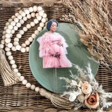 1 pieza Decoración impresa personalizada para tartas, decoración para tartas de fotos, decoración para tartas de boda, decoración para tartas de fiesta, adecuada para decoraciones de tartas de boda y de diversos tipos de fiestas