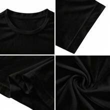 Sephiroth T-Shirt FF VII 7 FF7 Gamer Unisex Gaming Soft Tee - 黑色 - 查看 4