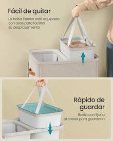 SONGMICS Laundry Baskets - 米色 - 查看 4