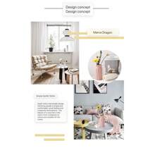 Florero de plástico de unicolor estilo nórdico, duradero y antideslizante para decoración de flores artificiales, soporte creativo y minimalista para arreglos florales para la sala de estar