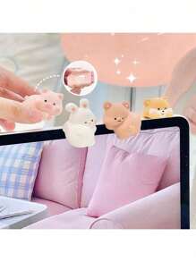 New Office Computer Decorations Party Cute Park Cute Duckling Flatbed Small Decoration Car Best Gifts Birthday Graduation