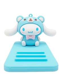 Sanrio 1 pezzo Supporto per telefono o tablet con figure di personaggi Kawaii di Hello Kitty e Kuromi, decorazione da scrivania a forma di personaggi anime, regalo di compleanno