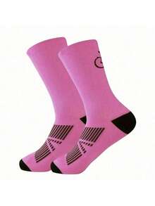 1双/3双专业骑行袜，公路骑行压缩运动袜 - 彩色 - 查看 4