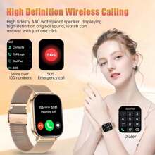 Smartwatch Women Men With Phone Function 2.01 Inch HD Fitness Watch With GPS Tracker Compass Outdoor IP68 Waterproof Sports Watch Sleep Monitor Heart Rate Smart Watch For Android IOS