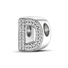 1 pieza Encantos con letra 26 caracteres alfabéticos en 3 estilos diferentes, cuentas de corazón plateadas y doradas, encantos para pulseras, collares, llaveros, cuentas para hacer joyas DIY, regalo único para amigos, familia y pareja