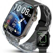 Smartwatch Women Men With Phone Function 2.01 Inch HD Fitness Watch With GPS Tracker Compass Outdoor IP68 Waterproof Sports Watch Sleep Monitor Heart Rate Smart Watch For Android IOS