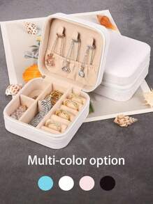 Multi-Functional Portable Exquisite Small Jewelry Box, Travel Bracelet Earring Earring Storage Case, Bedroom Desktop New Organizer For Women Storage Organizer Travel Essentials Back To School