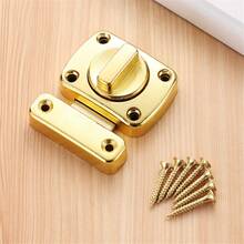 1pc Password Lock Door Bolt Without Punching, Theft-Proof Lock For Cabinet, Drawer And Closet With Rotating Code - Multicolor - View 18