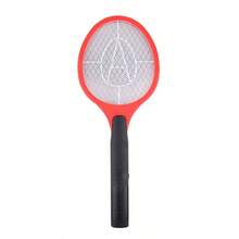 1 件手动电动蚊拍，电池供电杀虫器，强力电动害虫控制拍，强力灭蚊器，无线灭虫器，小巧便携，适合户外、旅行，需要 2 节 AA 电池（不含）
