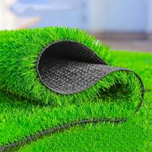 High Density High Quality Artificial Grass Mat, Approx. 20x80 Inches - Durable Material, Suitable For Year-Round Green Ground Cover, Great For Indoor/Outdoor Use, Transform Your Yard Into A Garden, Quality Essential Item - Green - View 2