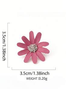100pcs Artificial Silk Flower Decor Accessories For Headpieces, Wedding Corsage DIY Crafts