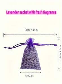 3/10/20/30/50/80/100 Sachets parfumés à la lavande, avec des sacs en polyester violet - Convient pour les tiroirs, les placards et les armoires, les baignoires, à côté du lit, les armoires à chaussures, les valises, les voitures, les cuisines et les bureaux. Ils sont parfaits pour Noël, Halloween, Thanksgiving, la Saint-Valentin, les mariages, les anniversaires et d'autres festivals et fêtes, en en faire des cadeaux idéaux.