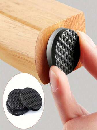 15/30pcs Anti-Noise Chair Leg Protectors, Non-Slip Furniture Pads For Dining Chairs And Tables, With Metal Finish Type - Other Types For Quiet Home Environment