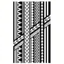 1 Sheet Armband Back Waterproof And Long-Lasting Temporary Tattoo - Black - View 5