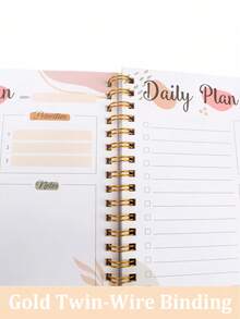 Trees 1 Pc Undated Daily To Do List Planner,School Supplies,Back To School - Multicolor - View 4