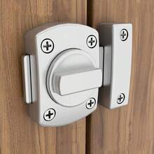 1pc Password Lock Door Bolt Without Punching, Theft-Proof Lock For Cabinet, Drawer And Closet With Rotating Code - Multicolor - View 10