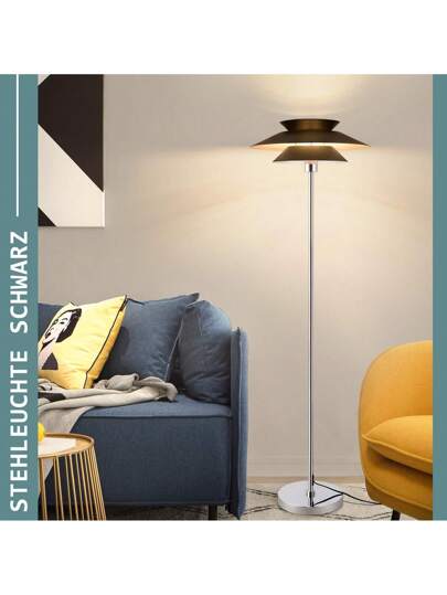 Vloer Lamp Living Room Zwart Moderne E27 Flame Foot Switch Old Metal Industrial Bedside Elegante Bedroom Office Height 145CM view 7