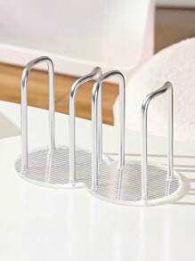 1pc Acrylic Disposable Paper Cup Holder, Light Luxury And Elegant Coffee Cup Storage Rack, Suitable For Kitchen Restaurant, Home, Cafe, Office And Hotel Use, Ideal For Neatly Storing Paper Cups