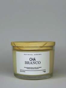 100G Natural Scented Aromatic Candle For Cozy Environments - Trà trắng - Xem 1