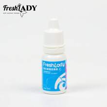FRESH LADY Collirio idratante da 10 ml per lenti a contatto, sollievo lenitivo per studenti alla moda, idratazione a lunga durata adatto per tutti i tipi di lenti