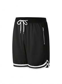 Men's Shorts,Men Shorts,Casual,Workout Shorts,Jersey Men,Zippered Pocket,Gym Clothes Men, ,Athletic Shorts,Gym Shorts,Drawstring Waistband,Basketball Shorts,Elasticity Lightweight Sweatpants Perfect For Basketball, ,Baseball,Workout, Running, Training,Fitness,Athletic,Outdoor,Father's Day Gift