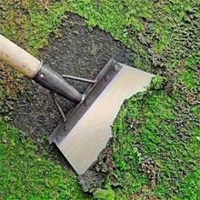 1 PC Stainless Steel Garden Shovel - Multi-Functional, Handle-Free Yard Weeder & Cleaning Tool For Patio And Lawn Care - Multicolor - View 5
