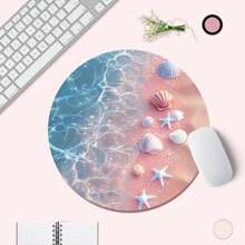 Mouse Pad Pequeno com Base de Borracha Antiderrapante, Mouse Pad Divertido Adequado para Mouse sem Fio de PC, Escritório, Laptop, Decoração de Escritório Doméstico, Presente de Suprimentos de Escritório Fofo para Mulheres e Meninas
