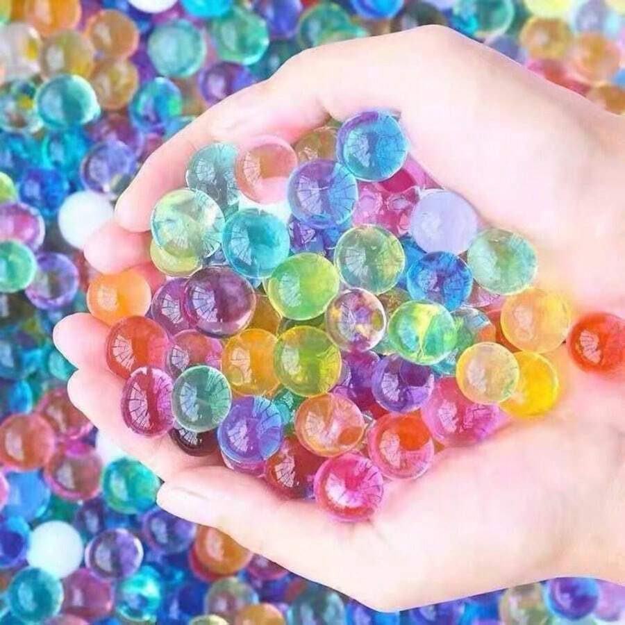 3000pcs Water Gel Beads,Decorative Ball, Water Gel Beads For Vase Filler, Decoration, Wedding Centerpiece, Floating Candles, Planting, Floral Decoration Best Gifts Birthday