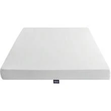 3 Zone Memory Foam Rolled Mattress Made In The UK Medium Double, White - Blue and White - View 3