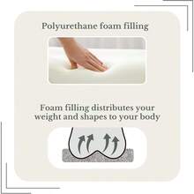 SOFTILLO Waterproof Outdoor Seat Cushions Pad For Allibert Monaco - Comfy Set Cushion Pads For Patio Rattan Furniture - Removable Cover - Water Resistant Material, Foam - 8 Piece - Dark Green - Palm Leaves - View 8