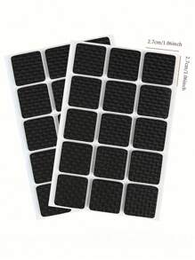 15/30pcs Anti-Noise Chair Leg Protectors, Non-Slip Furniture Pads For Dining Chairs And Tables, With Metal Finish Type - Other Types For Quiet Home Environment