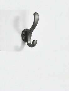 Gancio appendiabiti da parete retrò con viti, gancio da parete in metallo resistente con ventosa per cucina, bagno, appendiabiti singolo per ingresso, armadio cappotti, accessori da bagno da montare a parete