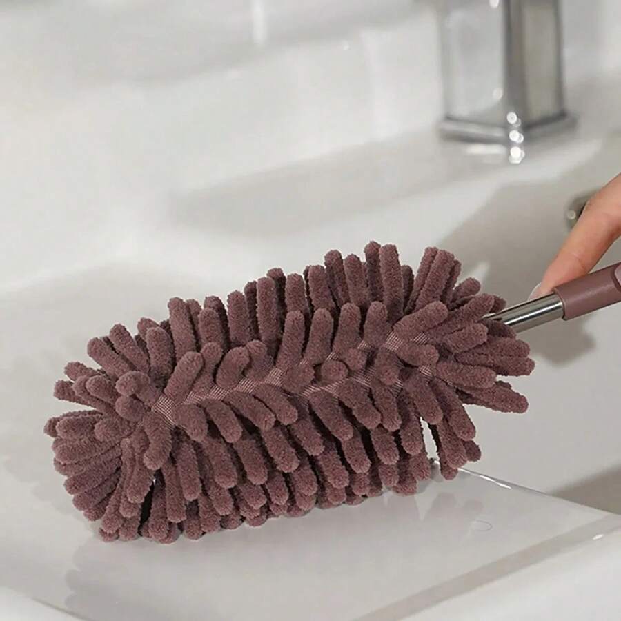 1pc Extendable Handle Duster Telescopic Dust Brush Spider Web Brush Catcher Mite Gap Dust Car Home Cleaning Tools