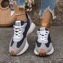 Women Inspired Fashion Sneakers 2025 New Spring/Autumn Chunky Casual Chunky Sneakers