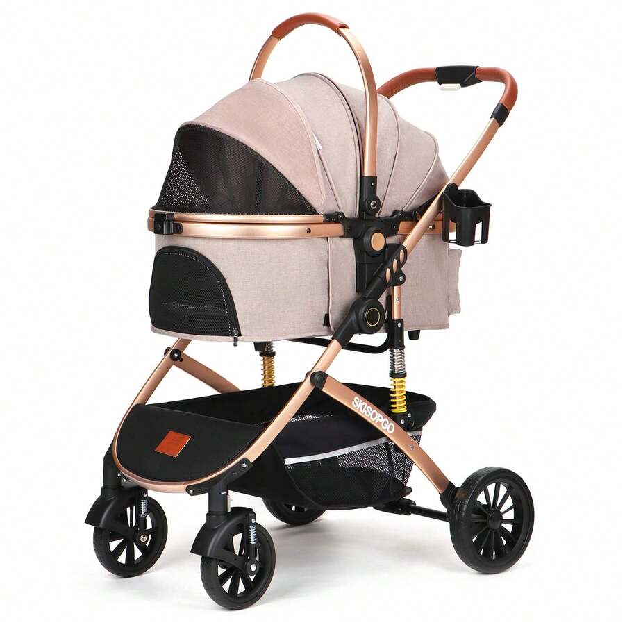 Pet Strollers - Khaki - Übersicht 1