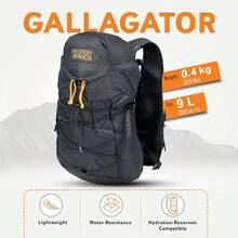 Unisex's Gallagator 10 Backpack LXL - Black - View 2