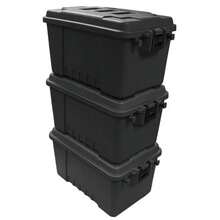 Storage Trunk Black Small. PACK OF 3 - Black - View 4